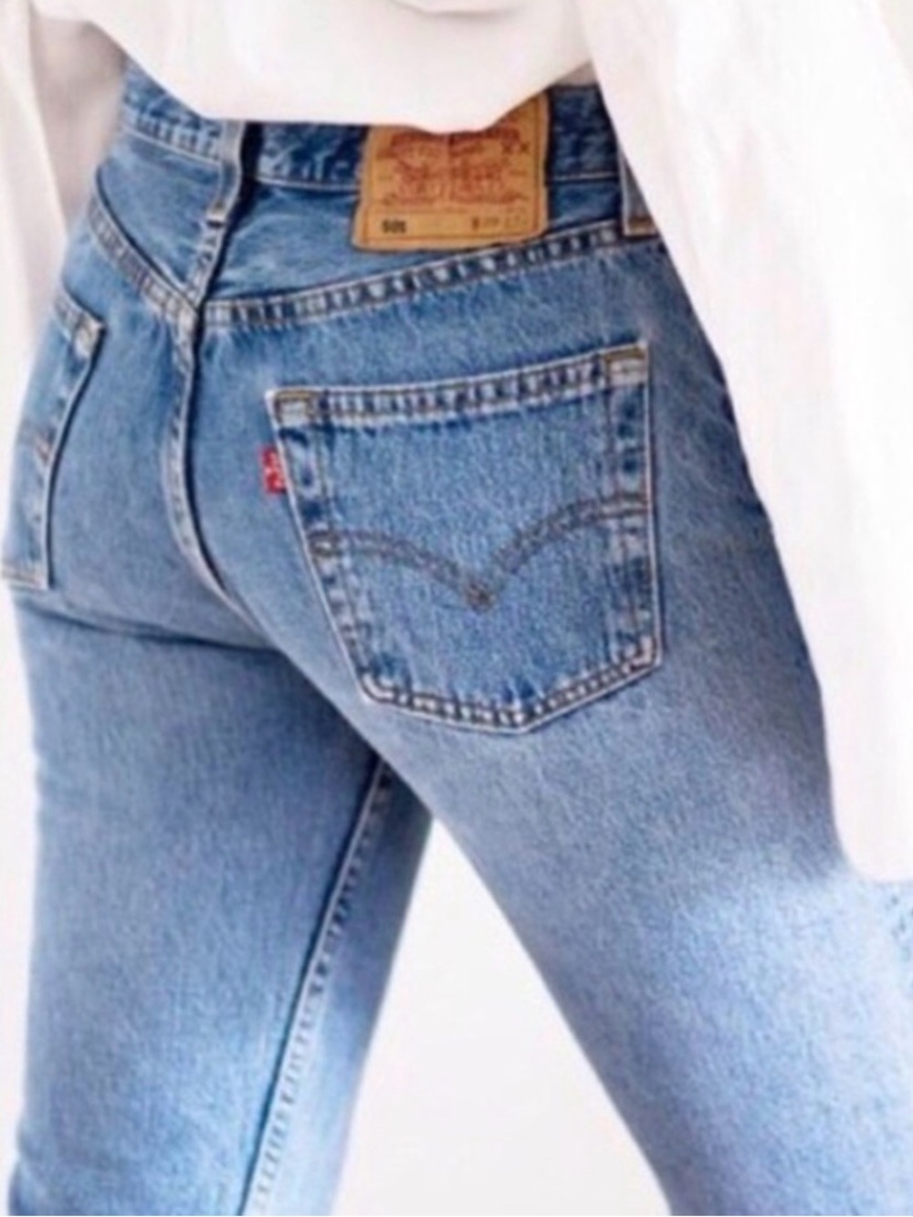 Levi's Blue Straight Leg Jeans